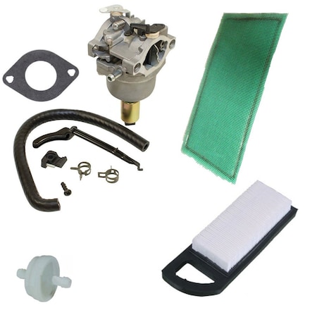 Aic Replacement Parts Carburetor Compatible w/ B&S MIA12509 MIA11474 Fits John Deere LA125 D110 KT-FSC30-0008